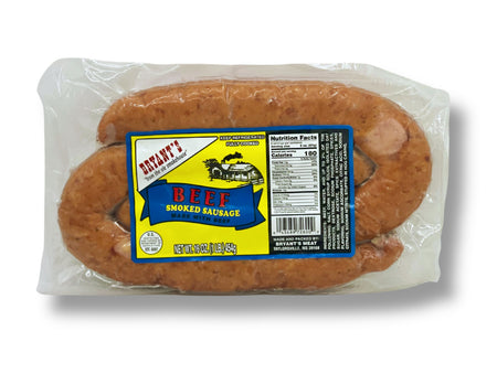 Bryant's Premium Beef Smoked Sausage 6-Pack